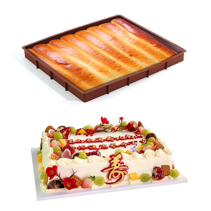 DIY Cake Mold Multi-Spec Coffee Silicone Baking Mat Home Use Baking Tray Various Sizes Available