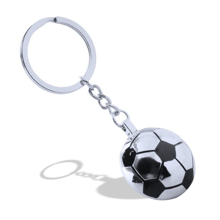 Metal Soccer Ball Keychain World Cup Souvenir Keychain In Stock Soccer World Cup Side Keychain Pendant