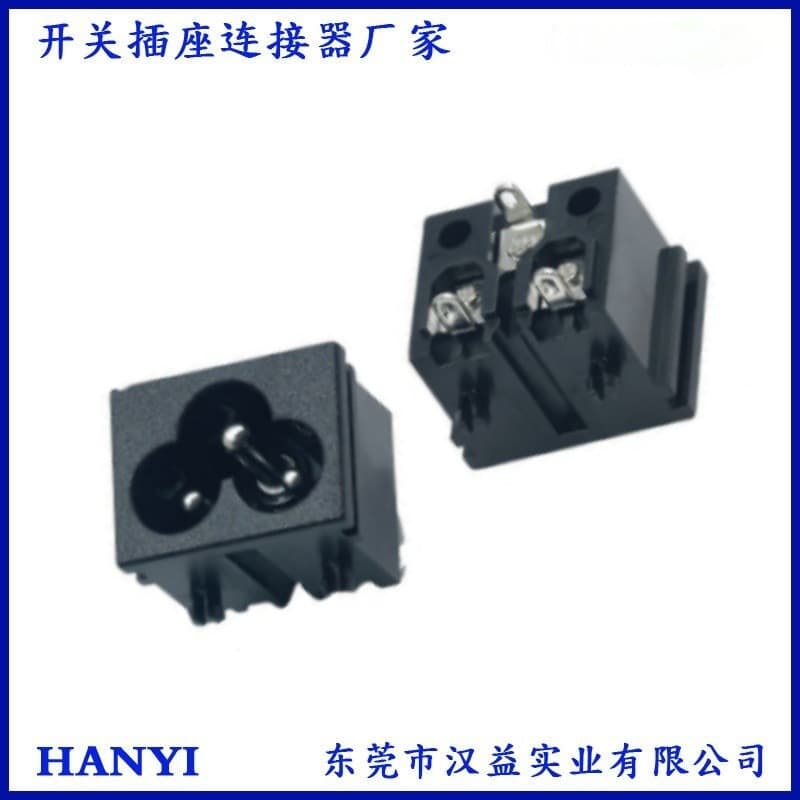 AC Socket DB-6 Series All Clover/Mickey Mouse Appliance Socket Flame-Retardant All-Copper Industrial Socket Power Outlet