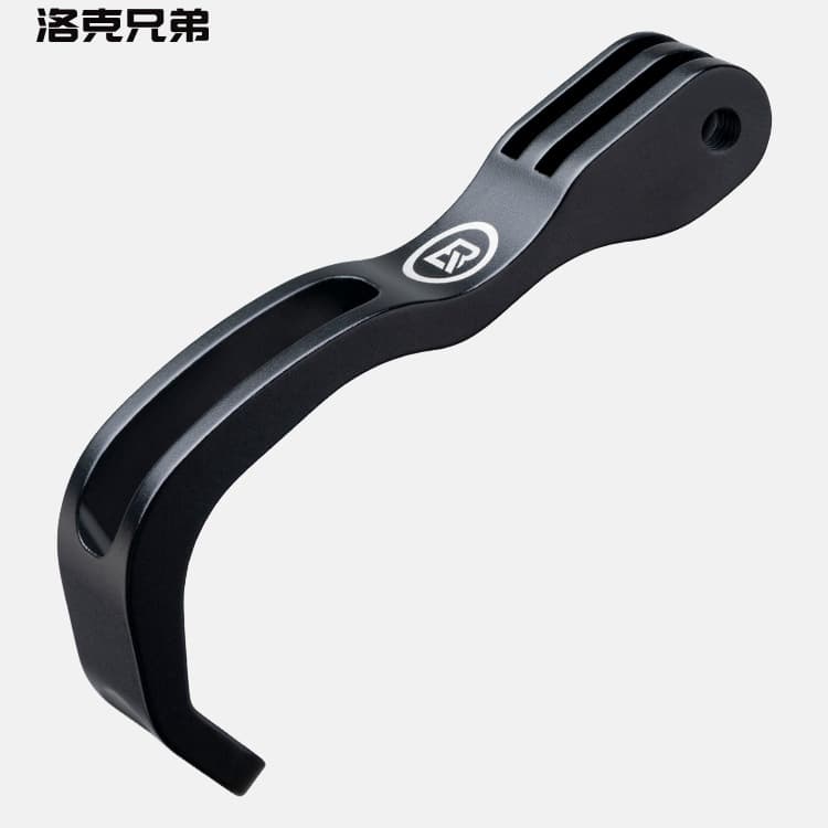 Folding bike front fork light bracket bicycle light extension bracket sports camera base extension accessories.