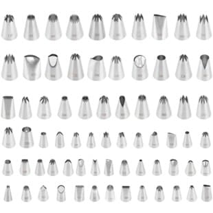 304 Seamless Piping Nozzle 25/30/35MM Diameter Premium Kitchen DIY Tool Cake Cookie Piping Bag
