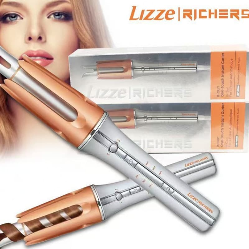 New Cross-Border Automatic Curling Iron for Export, Lazy Curler with Negative Ion, Large Curls and Waves, Hair-Friendly