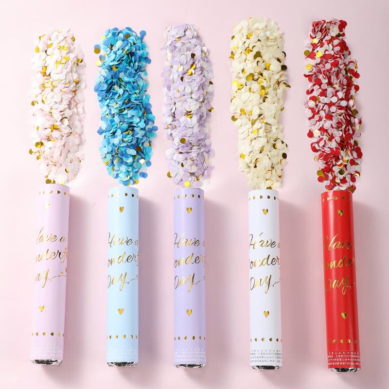 Factory Direct Wholesale Fireworks and Cannon Tubes for Birthday Parties, Housewarming Celebrations, Weddings, and Festive Hand-Twist Spray Tubes