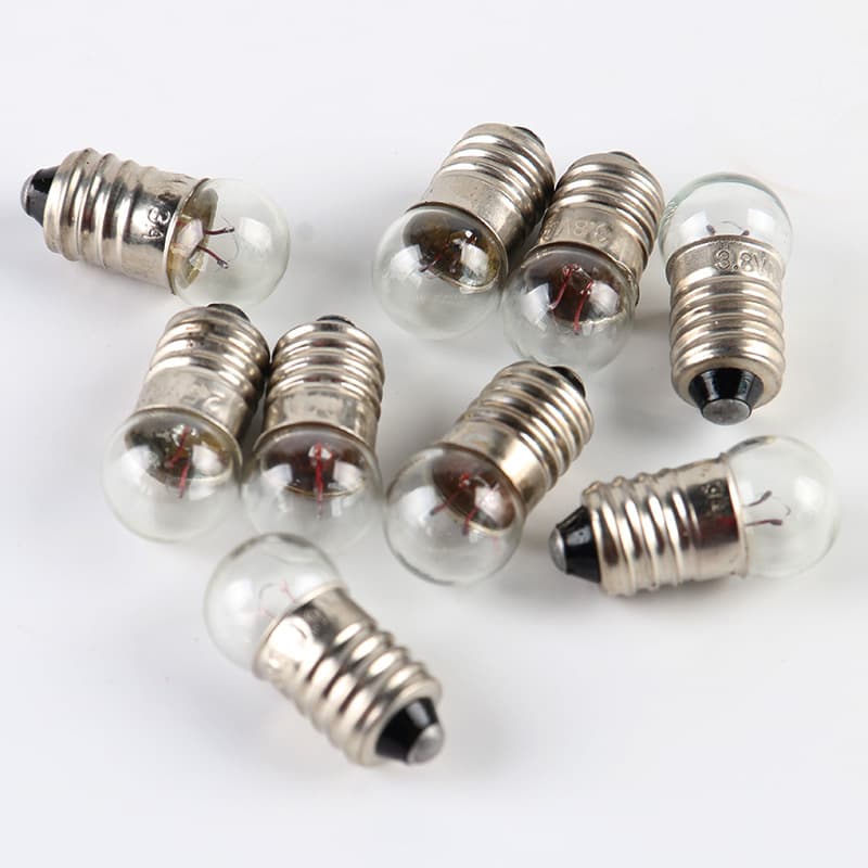 Student experiment bulbs, 2.5V, 3.8V, 6V small bulbs, toy and flashlight bulbs, factory direct sales