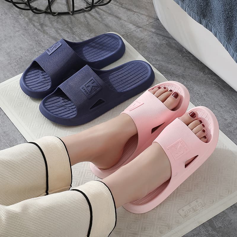 Bathroom Slippers Summer Home Couple Men and Women Indoor Anti-Slip Shower Soft Sole Summer Cool Slippers Wholesale