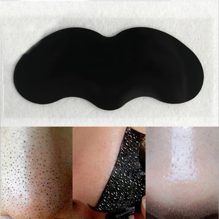 Blackhead Nose Strips Pig Nose Strips Peel-off Blackhead Removal Strips Cross-border Export Pore Cleansing Charcoal Nose Strips
