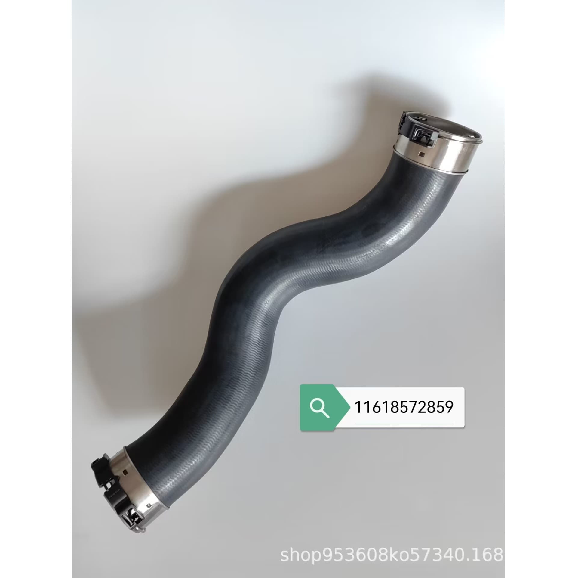 11618572859 for BMW turbo intake hose, rubber hose, stainless steel connector