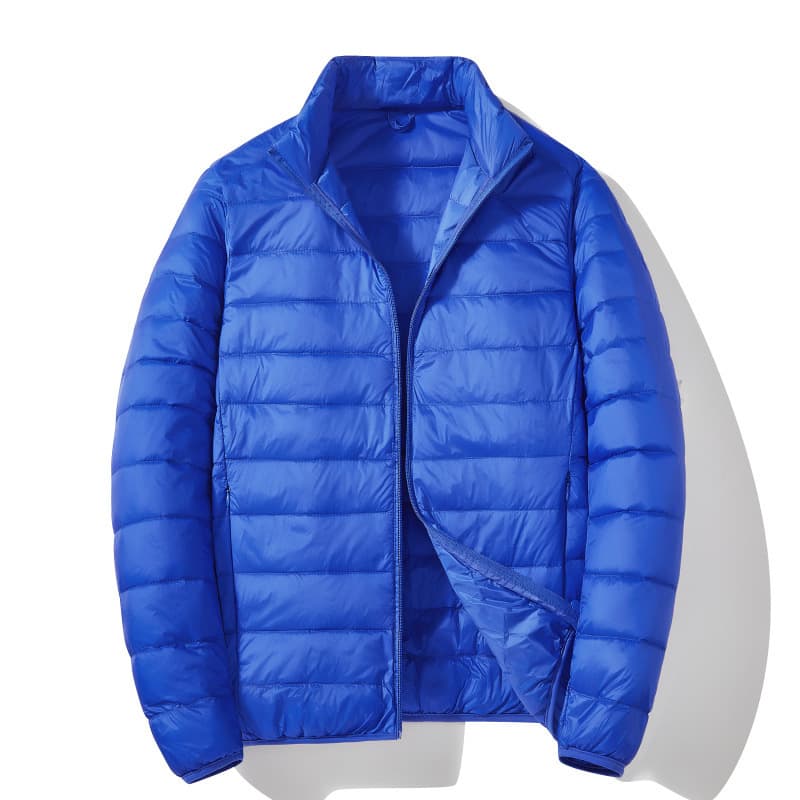 Lightweight Down Jacket Men 2025 New 90% White Duck Down Short Portable Thin Korean Style Casual Warm Men's Coat