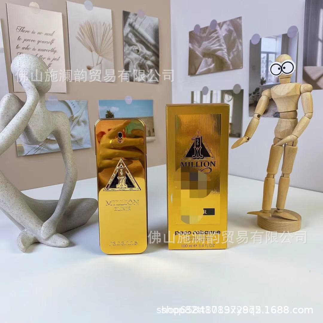 Cross-border perfume wholesale, Million Gold Brick for Men, Million Elixir, Million Gold for Women, drop shipping wholesale