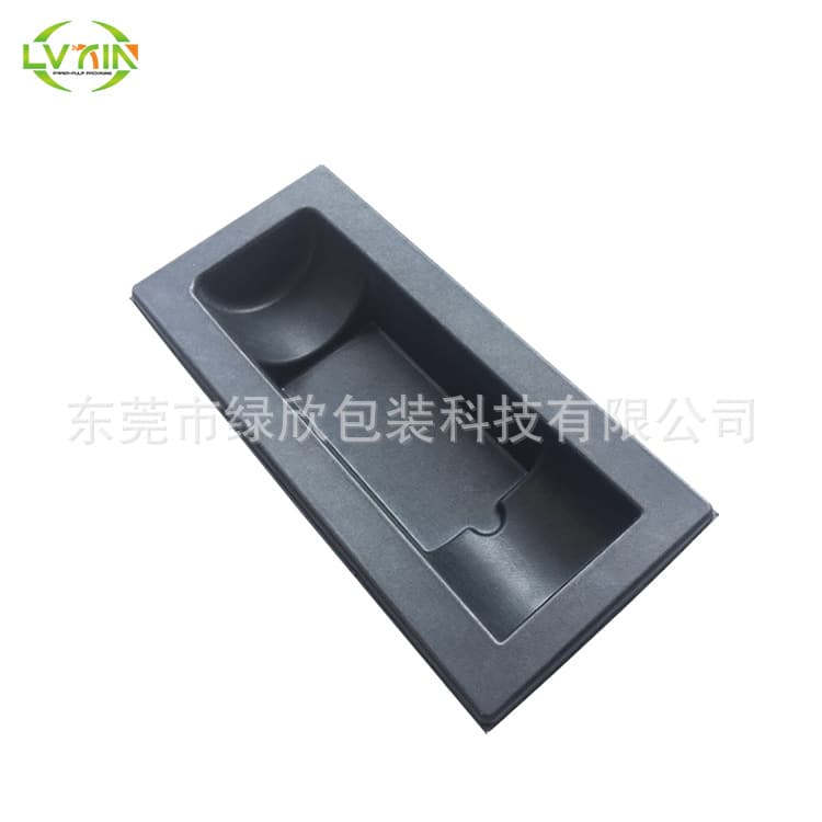 Eco-friendly pulp, pulp molding product inner liner protective paper trays, damage and shock-proof paper-plastic trays