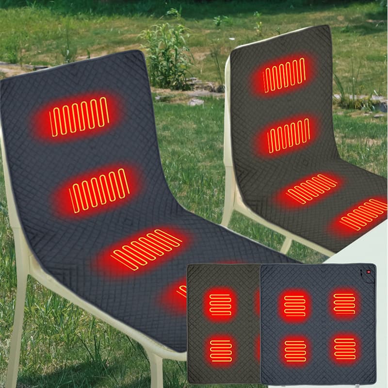 Cross-border New Smart 5V Heating Seat Cushion, Office Outdoor Heating Blanket Heating Pad