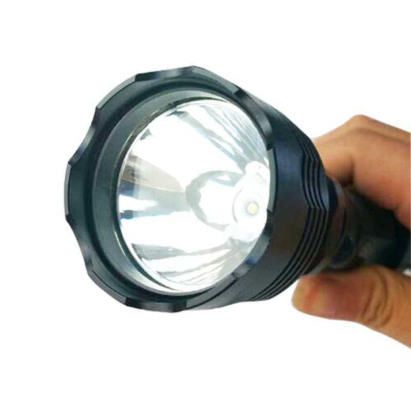 Outdoor Camping Adventure Flashlight, Long-Lasting Patrol High-Power Flashlight, Portable Self-Defense Long-Range Beam
