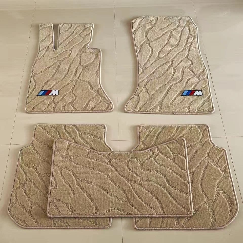 Floor Mats for BMW 5 Series E39 E60 F10 F18 G30 G38 F07 1998 2005 2011 2014 2024 Models Carpet
