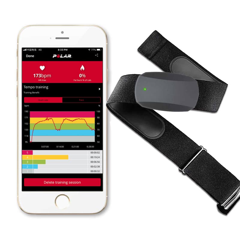 ANT Bluetooth Heart Rate Chest Strap Heartbeat Monitor Cycling Running Fitness Transmitter Chest Strap Sports Heart Rate Belt