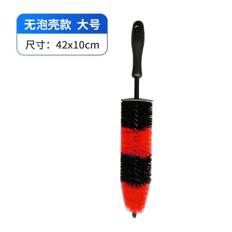 Car Wheel Hub Brush Steel Rim Brush Car Detailing Car Wash Tool Tire Cleaning Brush Dense Bristles Wholesale In Stock