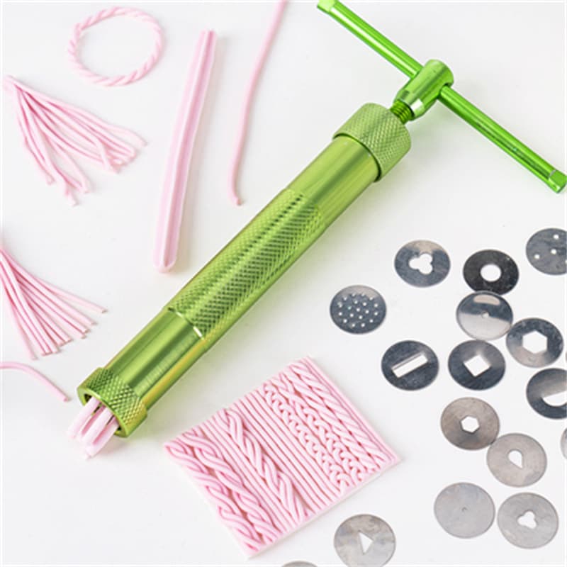 Fondant Figurine Squeezer Fondant Lace Squeezer Fondant Cake Decoration Soft Pottery Squeezer Fondant Tool