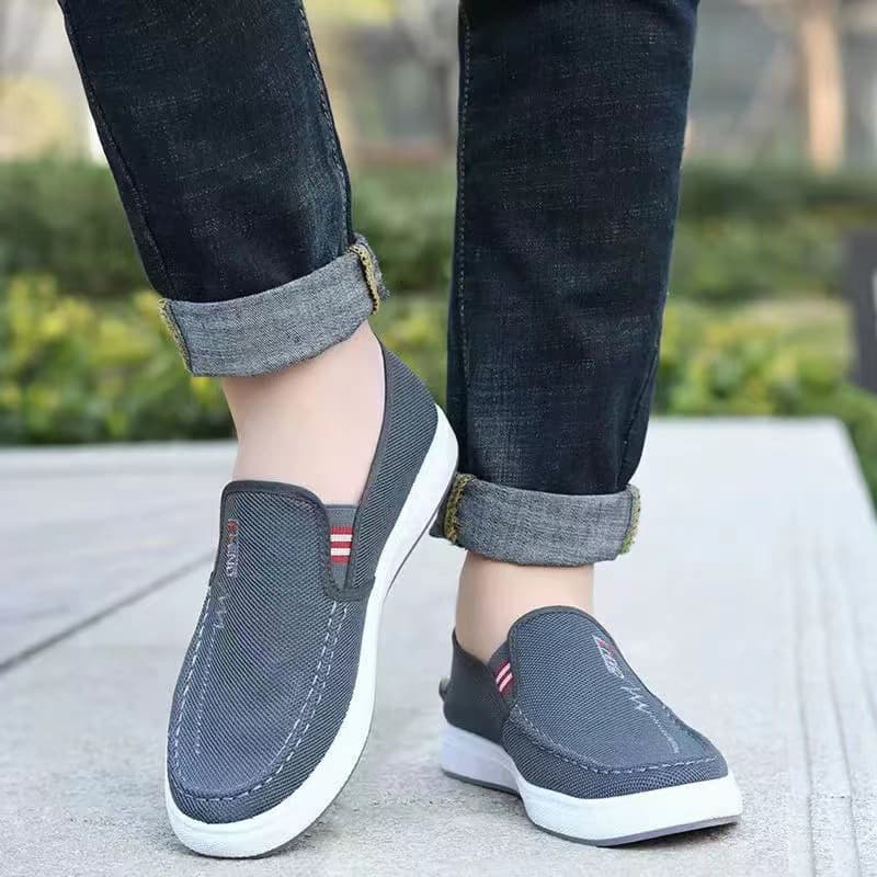 Men's Old Beijing Cloth Shoes, Casual Soft Sole Canvas Dad Shoes, Middle-aged and Elderly Men's Work Shoes, Factory Wholesale