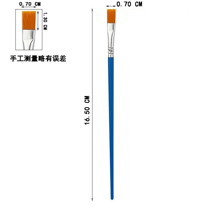 Factory Wholesale Nylon Board Brush Oil Painting Brush BBQ Bristle Brush Paint Brush Dust Removal Nylon Board Brush Hand-Painted Wall Painting Brush