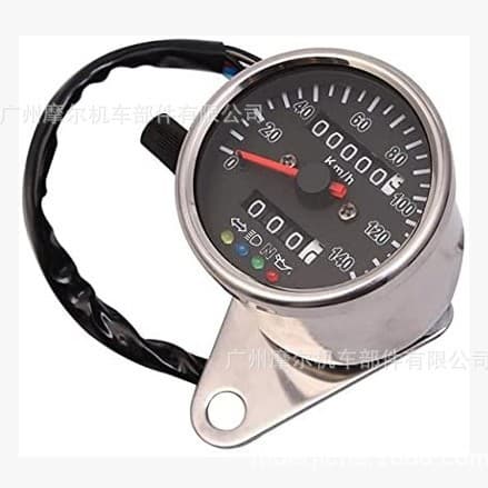 Motorcycle instrument Xinyuan 400CG125 mileage meter modified dual meter odometer 140km mileage meter