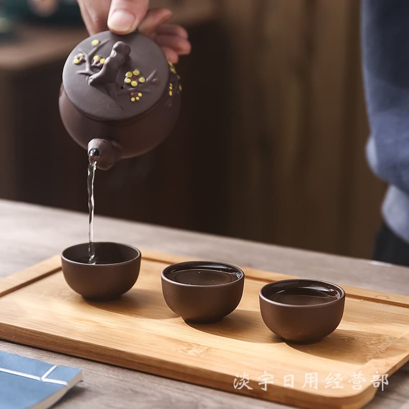 Factory wholesale purple sand Cup/Kung Fu Tea Cup household water cup small large capacity tea cup tea set large tea cup