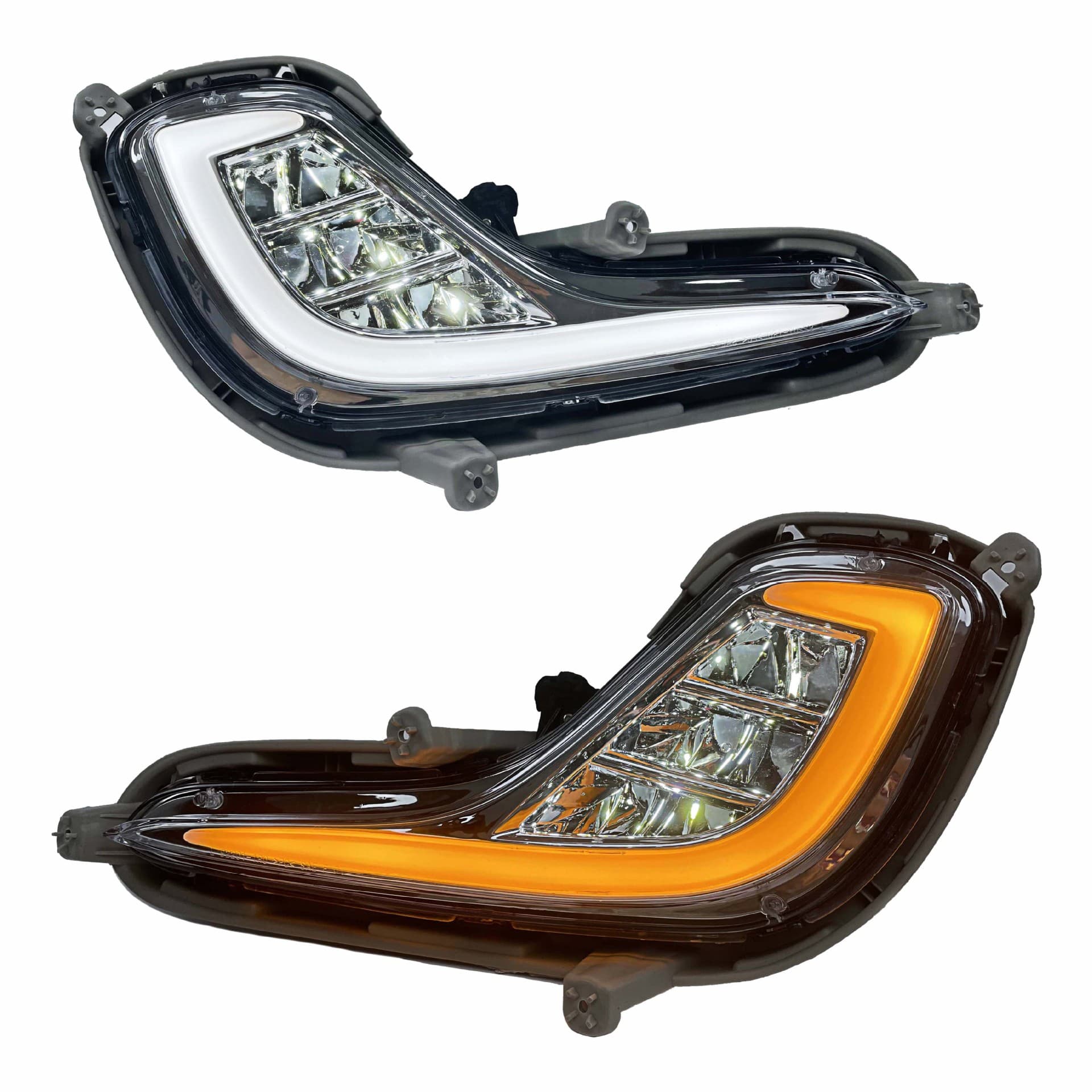 LED DRL Daytime Running Light Fog Light Assembly for Hyundai ACCENT/VERNA 2012~2017