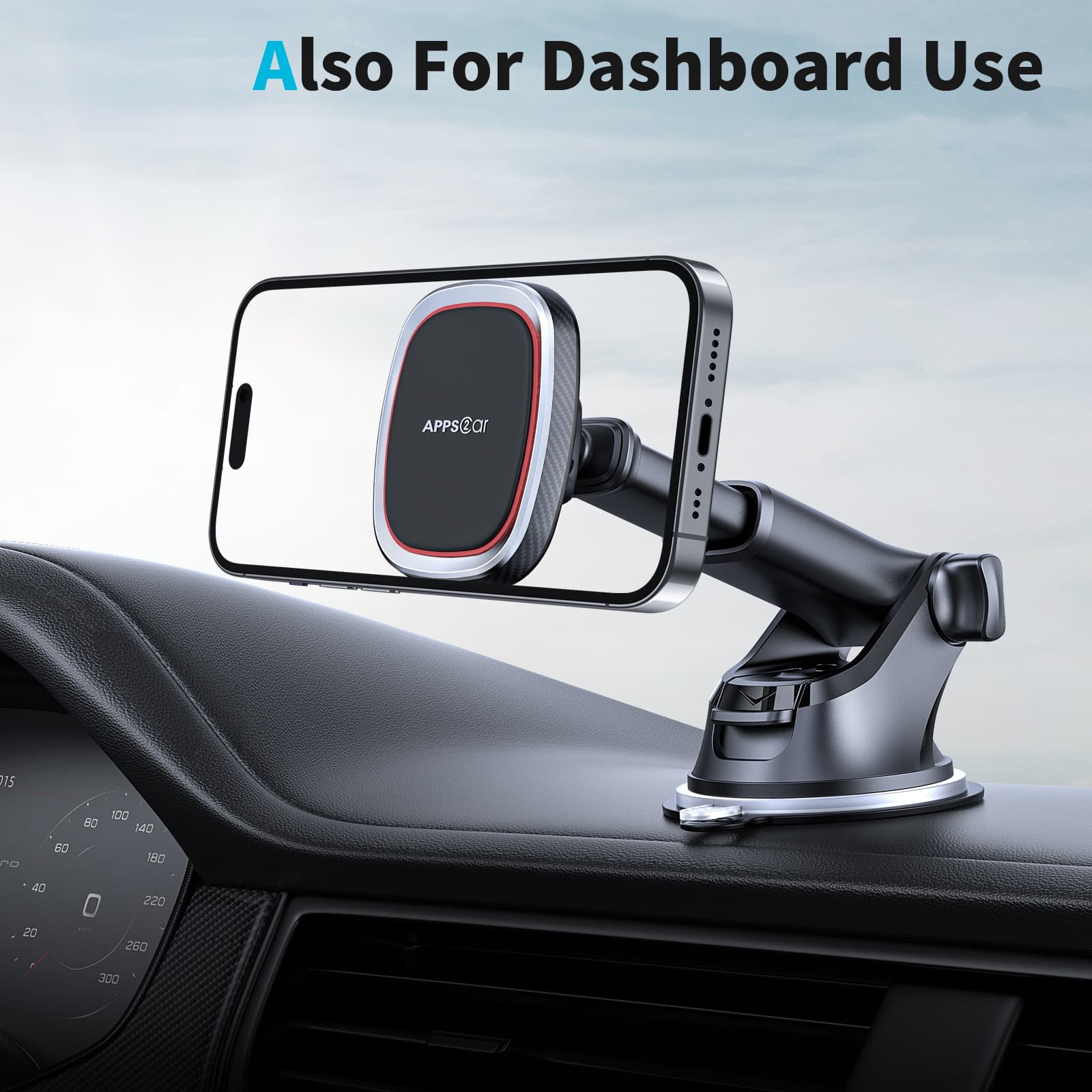 Magnetic mobile phone car holder suction cup new strong magnetic neodymium magnet car mobile phone holder