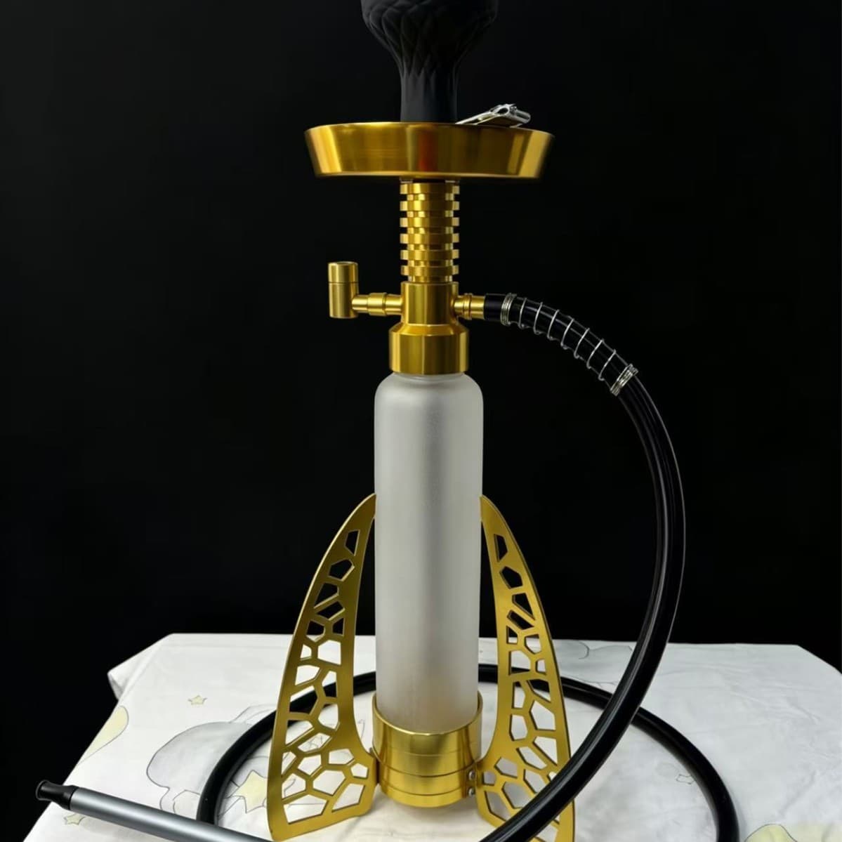 Arabic Hookah Stainless Steel Hookah Pot Cross-Border Supply Arabic Hookah