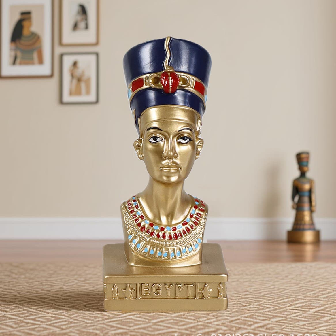 Cross-border Egypt Vintage Queen Decorative Ornament Ancient Creative Resin Craft Home Wholesale