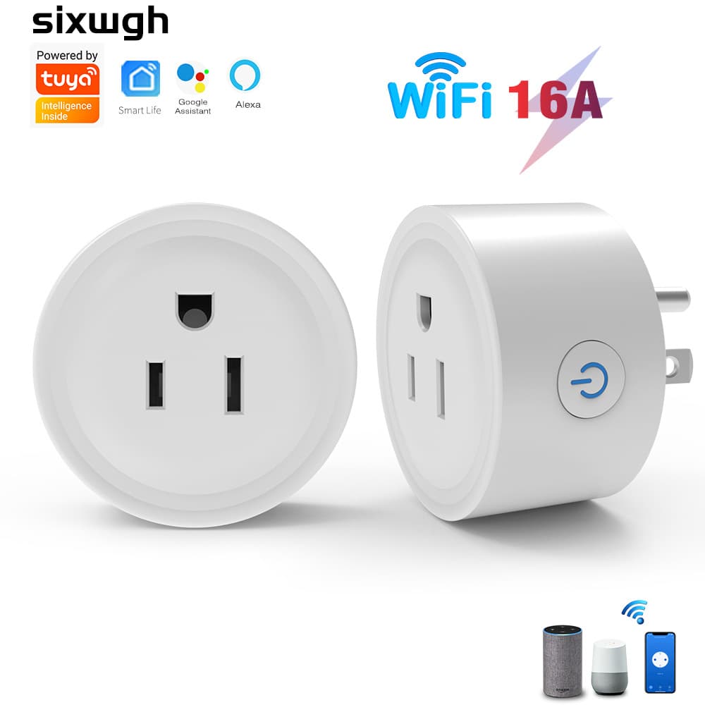 Smart US Standard Socket Remote Control via Mobile APP Alexa Voice Timed Switch Phosphor Copper Conductive Body High Power