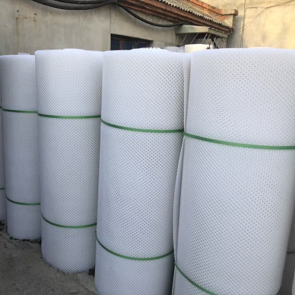 White Small Hole Plastic Drying Net Chicken Manure Leakage Net Chick Brooder Net Breeding Net
