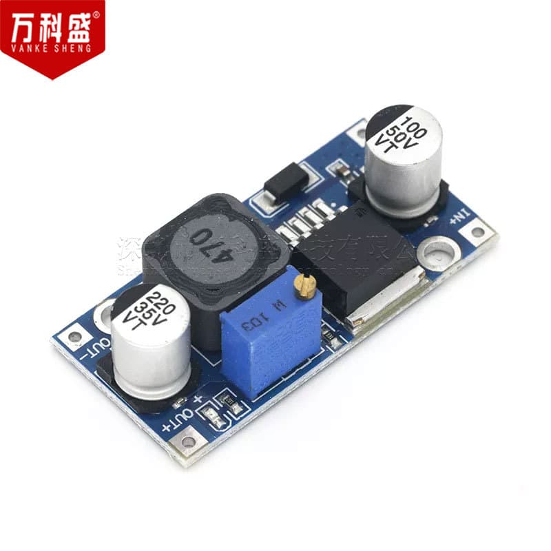 LM2596S DC-DC Step-Down Power Module BUCK 3A Adjustable Voltage Regulator, Superior to LM2576