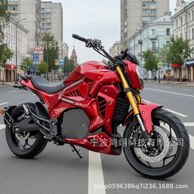 High-Power High-Speed Electric Motorcycle, Big Devil Electric Motorcycle, Retro Long-Range Electric Vehicle, Mid-Mounted Motor, Popular in Russia