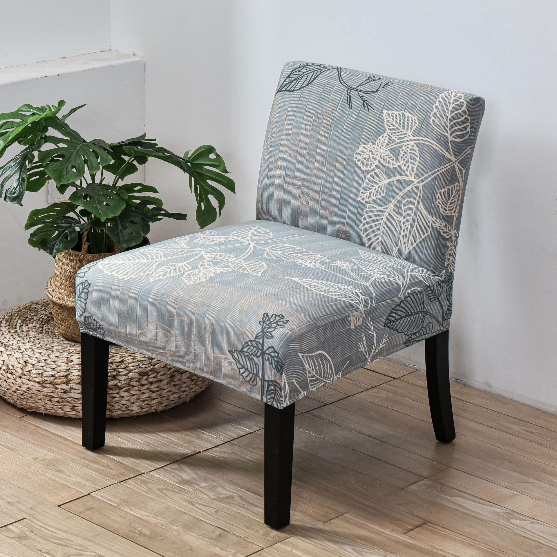 Armless fat chair cover elastic armchair cover cross-border home hotel fat head chair cover elastic Christmas chair cover