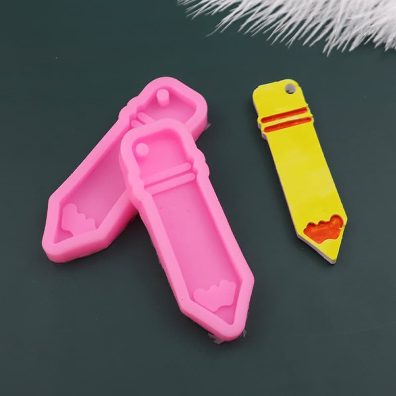 Tangbao Pencil Silicone Fondant Mold DIY Baking Decoration Creative Cake Mold Handmade Resin Jewelry Mold