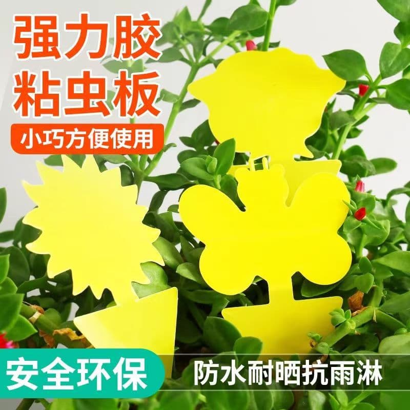 Armyworm board yellow board yellow butterfly armyworm board fruit fly trap insect trap cross-border Amazon thickened flower