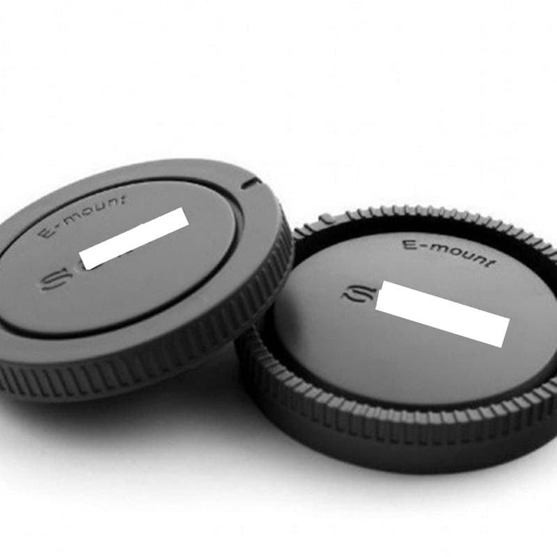 Compatible with Sony Mirrorless E-Mount NEX5C NEX Set Cover, 5N 7 Front and Rear Caps, Lens Rear Cap + Body Cap