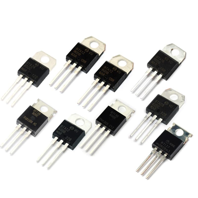 BTB16 BTA16-600B BT136/BT152 BTA24 Uni/Bi-directional Thyristors DIP