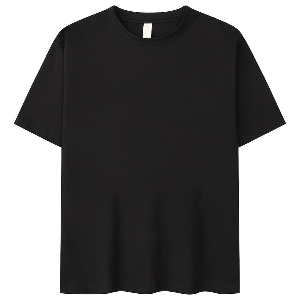 Cool Cotton Short-Sleeve T-Shirt Summer Loose Cross-Border Bestseller Men's and Women's Half-Sleeve T-Shirt for Export and Drop Shipping
