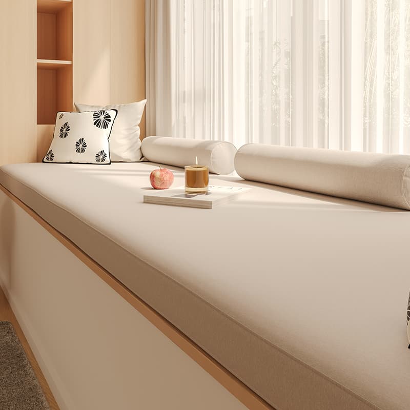 Removable Bay Window Cushion 5 New Light Luxury High-End All-Season Balcony Foam Seat Cushion Custom