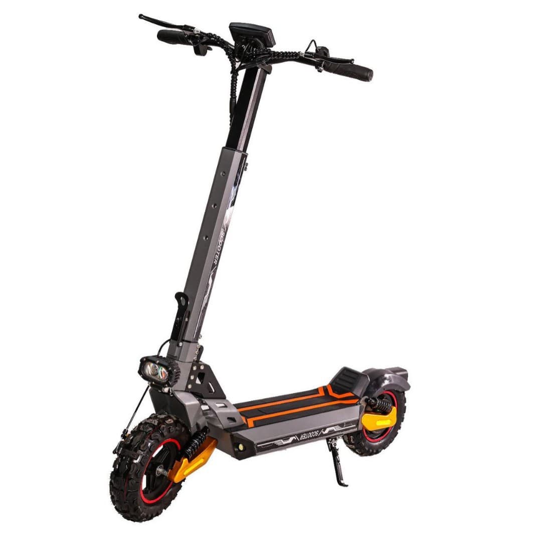 Cross-Border Dual-Drive Off-Road Electric Scooter 48V 1000W Dual Motor Foldable Scooter Pedal Factory