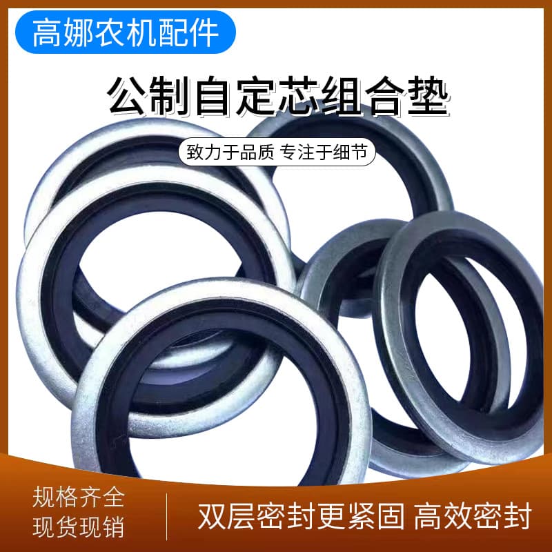 Manufacturer of national standard combination sealing gaskets, galvanized combination washers, and rubber gaskets; wholesale of high-quality self-centering combination gaskets.