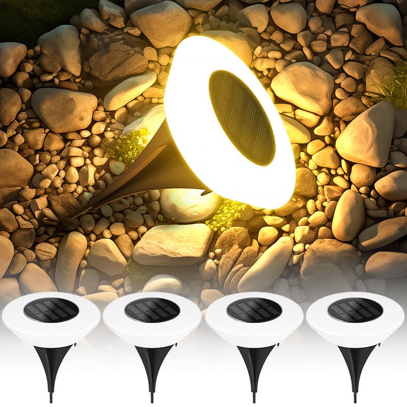 New Solar Ground Light Outdoor Garden Lawn Lamp Stake Light Villa Decorative Landscape Light
