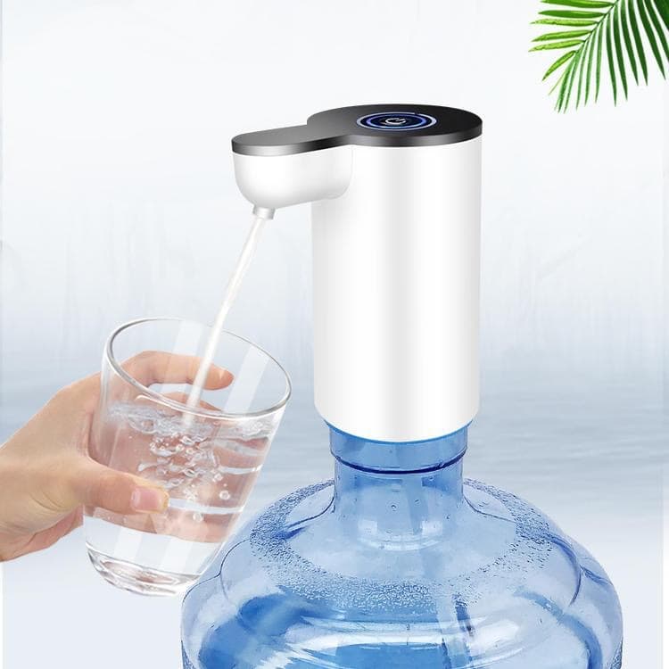 All-in-One Foldable Electric Barrel Water Pump, Pressure-Type Dispenser with Magic Priming Feature