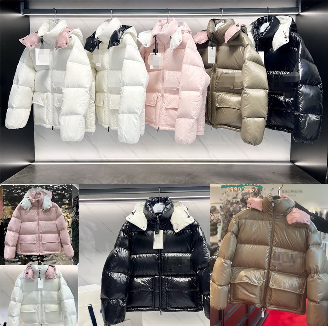 Correct Version M Brand 25FW New Abbaye Hooded Padded Coat Outdoor Warm Loose Fit