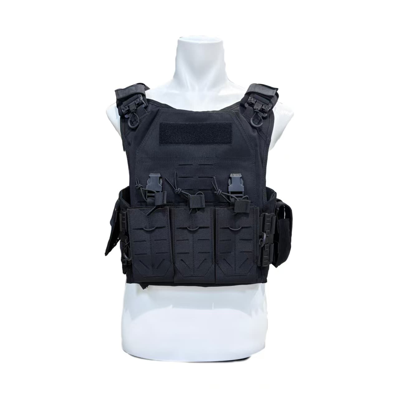 Laser quick-release vest 1000D multi-functional vest lightweight MOLLE protective clothing weight training tactical quick-release