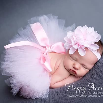 Pink Baby Bunny Dress Children's Photography Outfit Newborn Tutu Dress European and American Bunny Dress Postpartum Photo Shoot Clothing