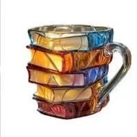 New Best-Selling Painted Book Mug Ceramic Coffee Cup for Cross-Border Sales