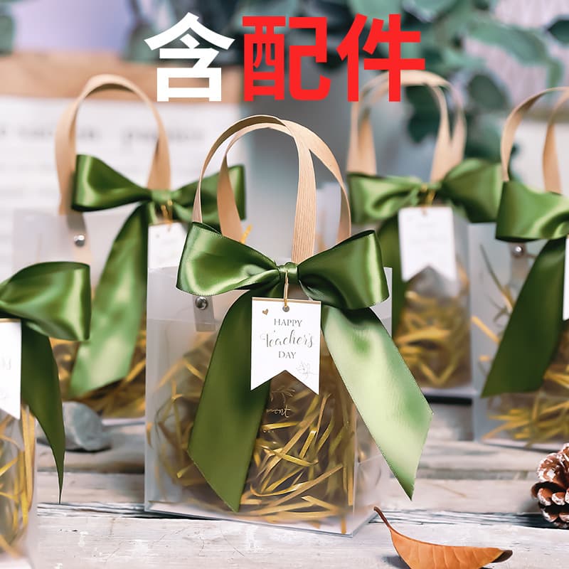 Ins Style New Year Christmas Gift Bag Women's Handbag Children's Birthday Party Favors Box Bridesmaid Gift Wrapping Bag