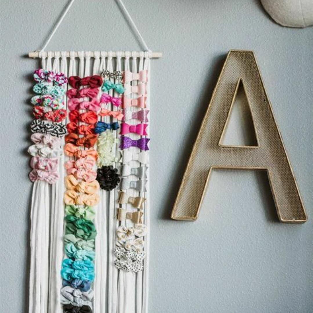 Drop shipping ins European and American children's hair clip organizer strip accessory decoration hanger