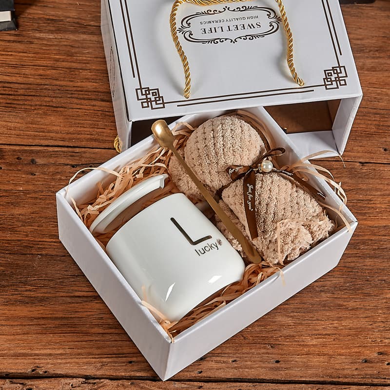 Creative Opening Event Small Gift Practical Cup Souvenir Set Gift Box for Clients Elementary School Graduation Gift